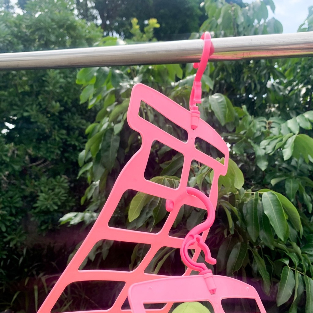 ★ 現貨在台 24H內出貨 ★【伊代】曬枕頭架 曬枕頭網 晾枕頭架 晾枕頭網 衣架 掛衣架 曬衣架 多功能雙勾曬晾架-細節圖3