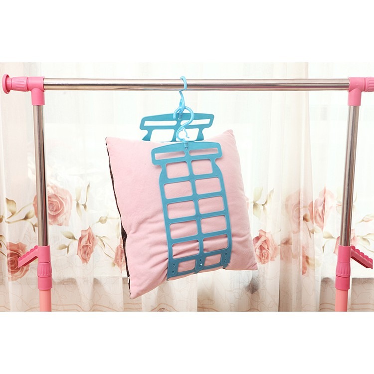 ★ 現貨在台 24H內出貨 ★【伊代】曬枕頭架 曬枕頭網 晾枕頭架 晾枕頭網 衣架 掛衣架 曬衣架 多功能雙勾曬晾架-細節圖8