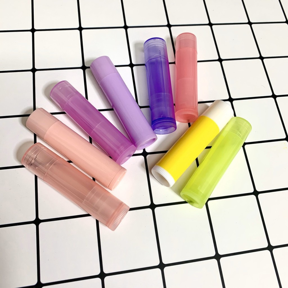 【伊代】口紅管 5克 唇膏管 分裝管 口紅管子 分裝瓶管 分裝口紅管 護唇膏管 圓管 唇管 5G-細節圖2