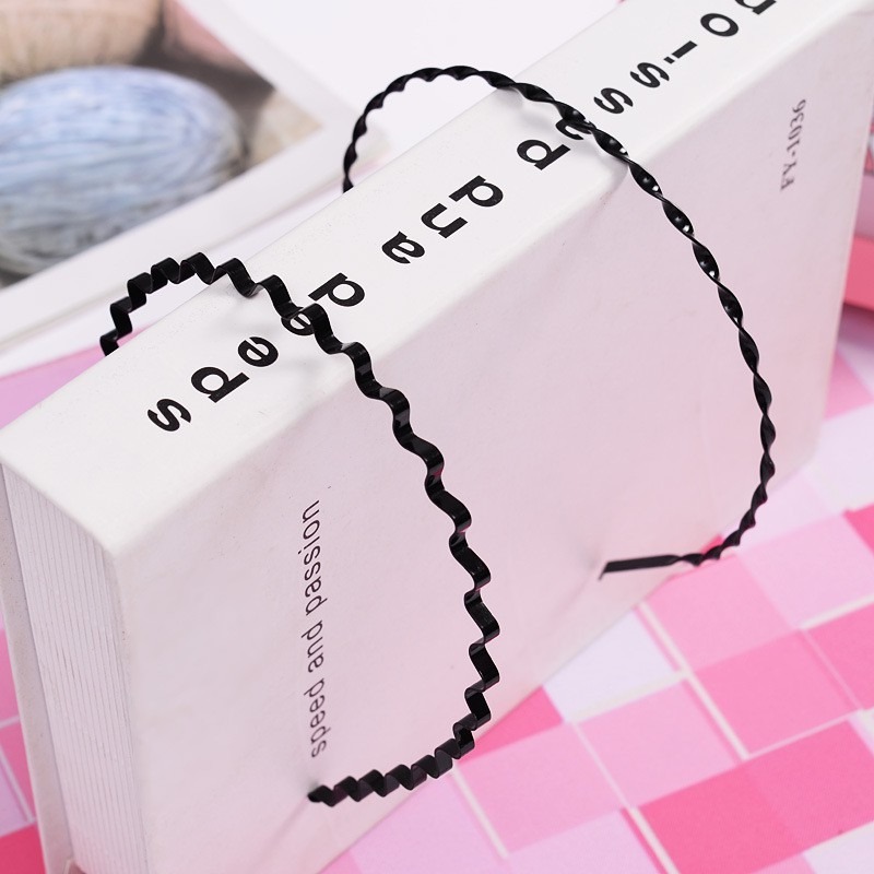 ★ 現貨在台 24H內出貨 ★【伊代】造型髮箍 髮箍 波浪髮箍 髮飾 固定頭髮 大背頭 洗臉髮箍 運動髮箍 男女髮箍-細節圖7