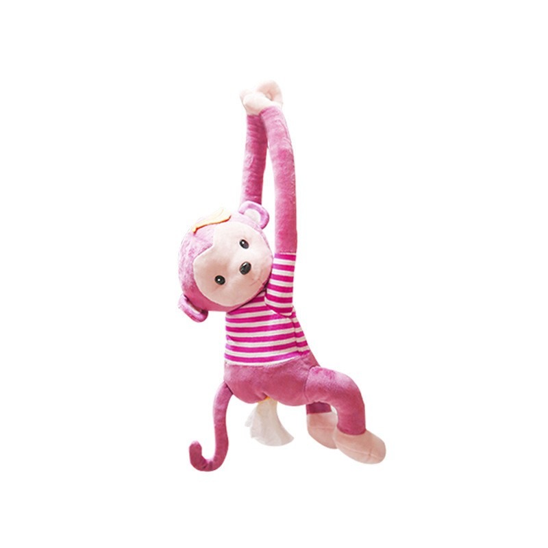 ★ 現貨在台 24H內出貨 ★【伊代】皮皮猴子紙巾抽盒 汽車用品 抽掛式衛生紙盒 卡通衛生紙盒 面紙盒 車用衛生紙盒-細節圖8