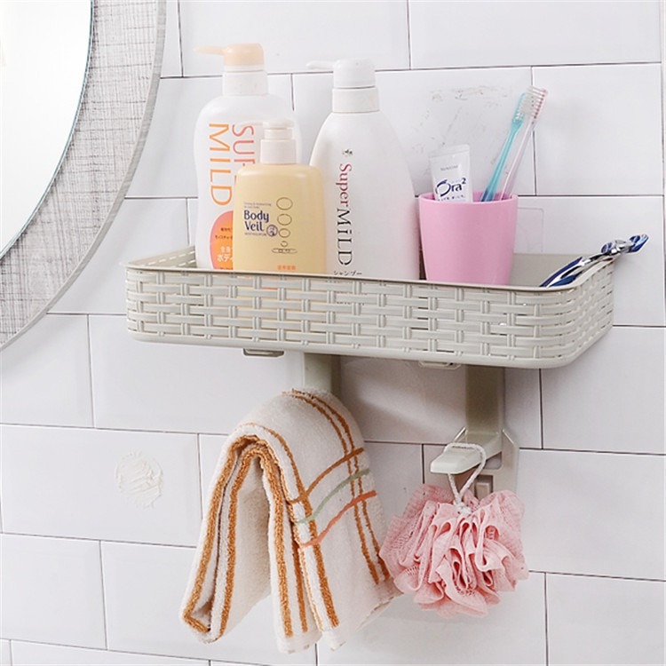 【伊代】多功能收納架 馬桶置物架 馬桶置物架 衛浴雜物架 懸掛收納架 衛浴收納架 收納籃 置物架 馬桶架-細節圖3