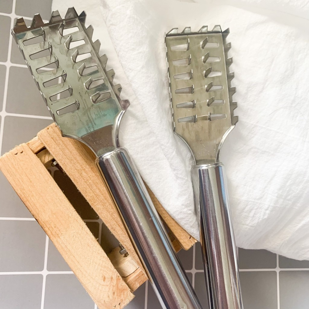 魚鱗刮刀 魚鱗刨刀 廚具 殺魚 不鏽鋼刀 魚鱗 廚房-細節圖3