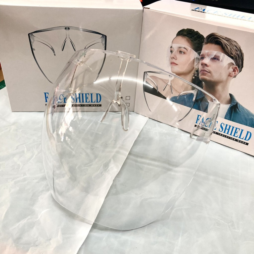 ★ 現貨在台 24H內出貨 ★【伊代】防護面罩 透明面罩 防飛沫面罩 防疫面罩 防護罩 面罩 防疫用品 護目鏡 護目罩-細節圖2