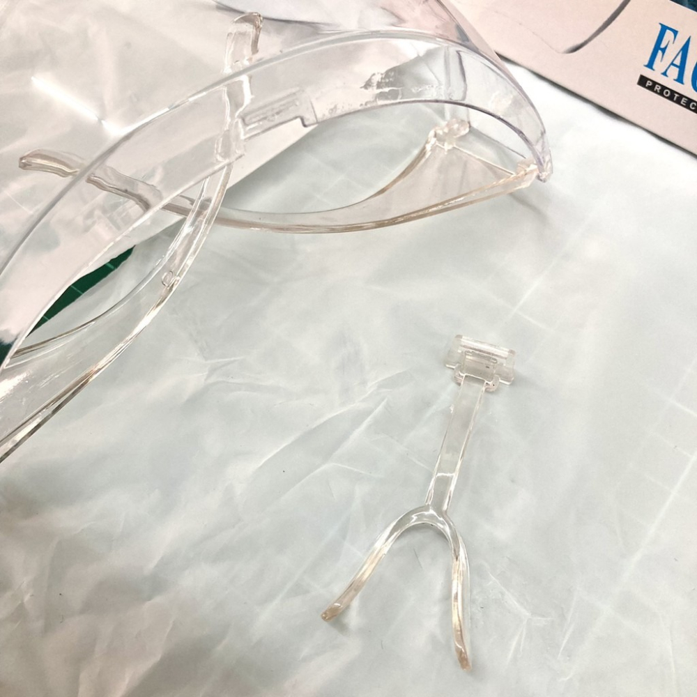 ★ 現貨在台 24H內出貨 ★【伊代】防護面罩 透明面罩 防飛沫面罩 防疫面罩 防護罩 面罩 防疫用品 護目鏡 護目罩-細節圖4