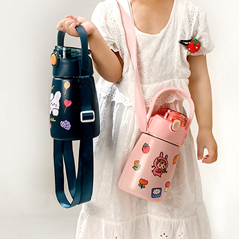 ★ 現貨在台 24H內出貨 ★【伊代】水壺 保溫杯 1000ml 1300ml 胖胖杯 保溫瓶 水杯 可愛水壺 ins-細節圖3