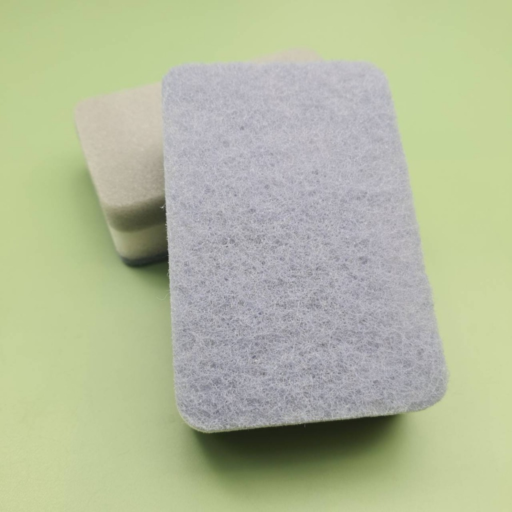 海綿擦 加厚灰白洗碗海綿 廚房家用清潔海綿塊 洗碗布抹布 菜瓜布 洗碗海綿-細節圖7