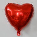 18寸 單色 愛心鋁膜氣球 婚慶情人節裝飾用品 光板 心形氣球 婚房佈置 愛心氣球 派對布置 氣球 婚禮布置-規格圖1