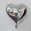 18寸 單色 愛心鋁膜氣球 婚慶情人節裝飾用品 光板 心形氣球 婚房佈置 愛心氣球 派對布置 氣球 婚禮布置-規格圖1
