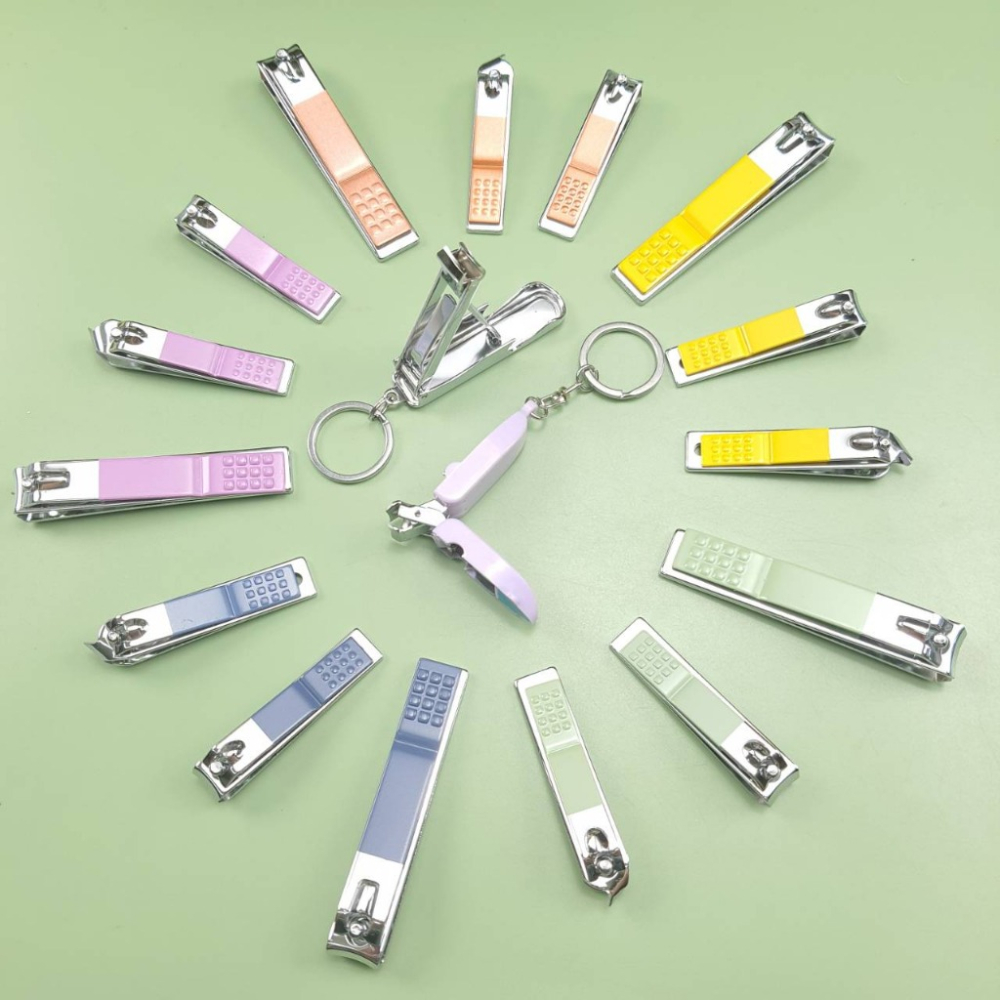 折疊指甲刀 指甲剪 指甲鉗 便攜式多用開瓶器指甲鉗 開瓶器 帶銼指甲鉗 帶鑰匙扣 禮品鉗 鑰匙圈 多功能指甲剪-細節圖7