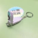 小號鑰匙圈折疊式指甲剪-紫色