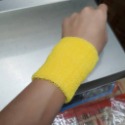 彩色運動護腕 棉質吸汗毛巾 護腕 健身跑步籃球羽毛球 手環 現貨 護手腕 護脘 護挽 護脕 護手脘 護手挽-規格圖3
