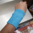 彩色運動護腕 棉質吸汗毛巾 護腕 健身跑步籃球羽毛球 手環 現貨 護手腕 護脘 護挽 護脕 護手脘 護手挽-規格圖3