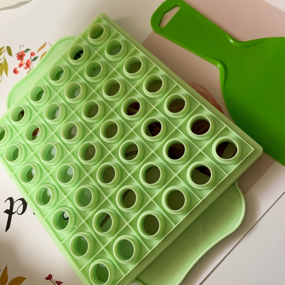 DIY 潤唇膏管灌裝 模具 5克唇膏管 灌裝盤 42孔 直灌 口蠟管 灌裝模具 唇膏管-細節圖5