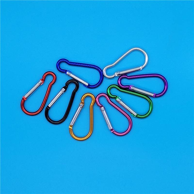 登山扣 葫蘆型爬山扣 D型扣 戶外箱包掛扣鉤 登山包扣 鑰匙扣 背包掛扣 鑰匙圈-細節圖6