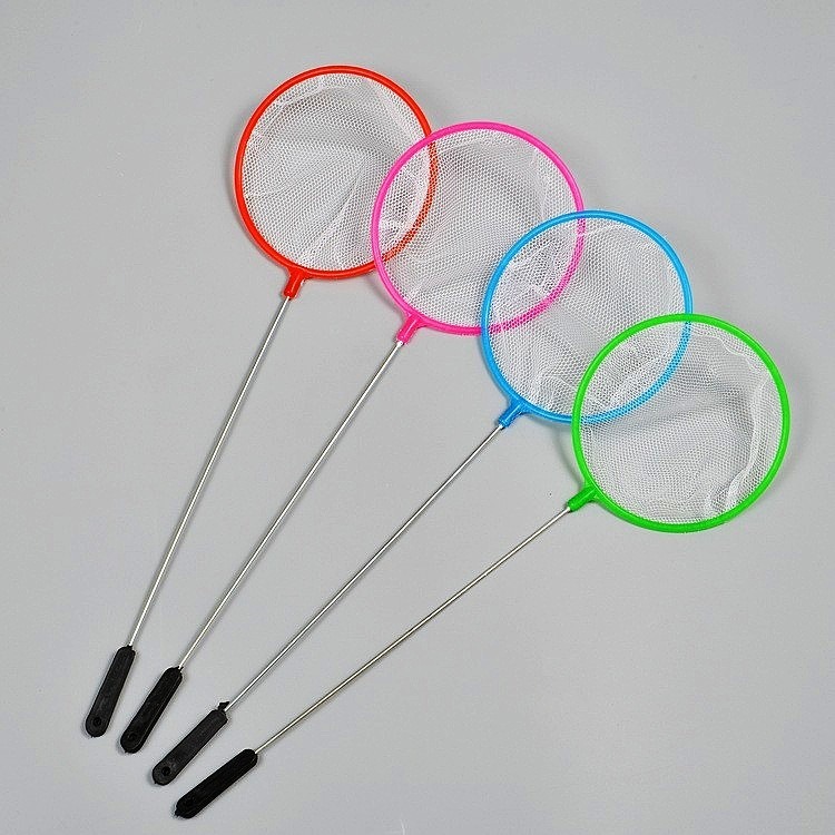 ★現貨在台 24H內出貨★撈魚網 孔雀魚撈網 小魚撈網 撈網 小勞網 圓形撈網 淺口撈網 夜市撈網【伊代企業社】-細節圖3