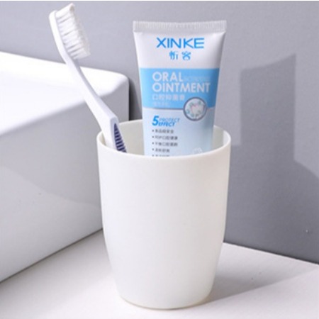 圓形漱口杯-白色