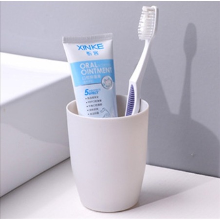 圓形漱口杯-淺藍