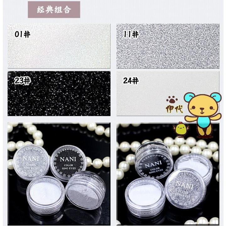 【清倉】 單色珠光眼影 亮片眼影 粉質閃粉眼影 打亮眼影 高光眼影 小煙燻眼影 伊代企業社-細節圖3