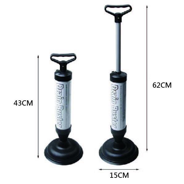 氣壓式馬桶疏通器 通馬桶工具 高壓管道疏通器 排水管疏通器 伊代企業社-細節圖2