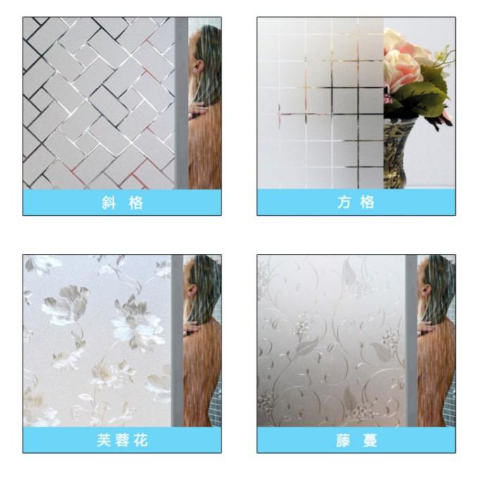 防窺玻璃貼 無膠靜電窗貼 隔熱遮陽霧面貼 浴室磨砂玻璃貼 隱私貼膜 伊代企業社-細節圖5