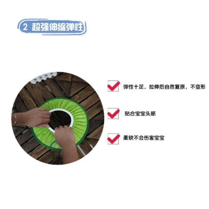 寶寶洗頭帽 可調節洗髮帽 兒童防水洗頭遮罩 護耳洗髮帽 眼睛防水帽 伊代企業社-細節圖5