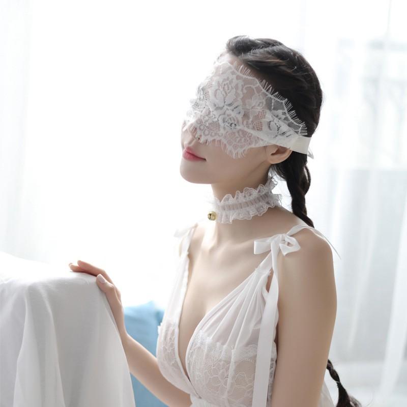 蕾絲眼罩 性感眼罩 神秘面紗 面具造型眼罩 情趣角色扮演道具 伊代企業社-細節圖2