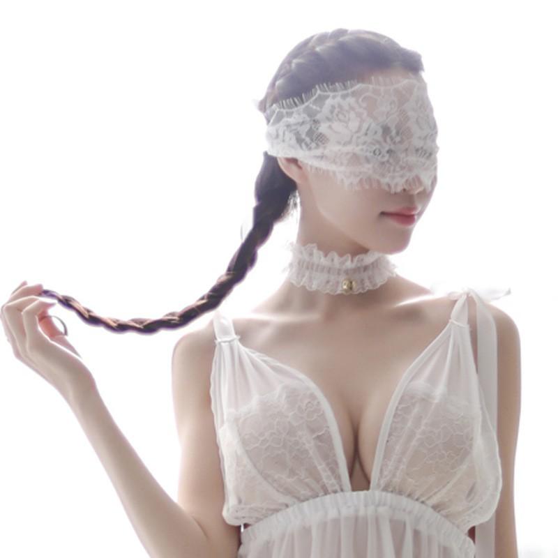 蕾絲眼罩 性感眼罩 神秘面紗 面具造型眼罩 情趣角色扮演道具 伊代企業社-細節圖3