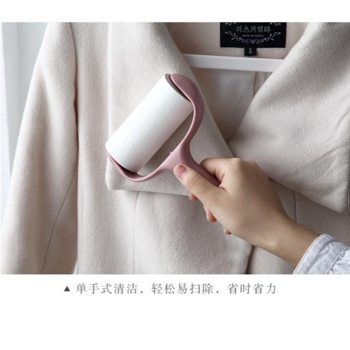 黏毛神器 除塵滾輪 黏毛滾筒 黏塵紙 斜撕滾筒 衣物除毛滾 粘毛清潔滾筒 伊代企業社-細節圖5