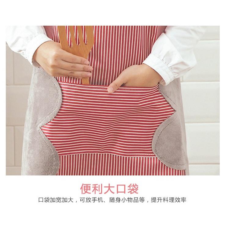 可調節廚房圍裙 無袖掛脖圍裙 防水工作圍裙 洗碗圍裙 家用圍裙 伊代企業社-細節圖4