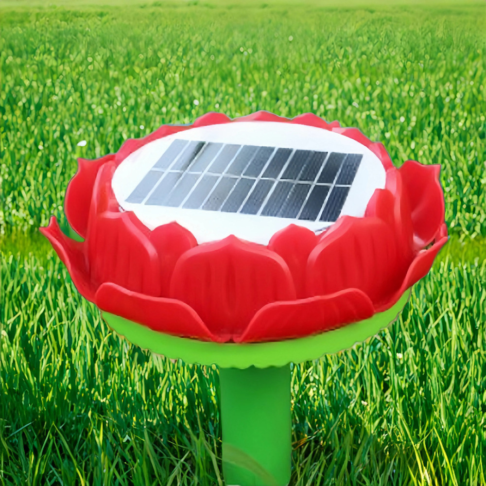 戶外防雨可光照蓮花念佛機 阿彌陀佛淨土念佛 南無阿彌陀佛 唱佛機 淨土宗助念 居家佛堂戶外皆宜-細節圖4