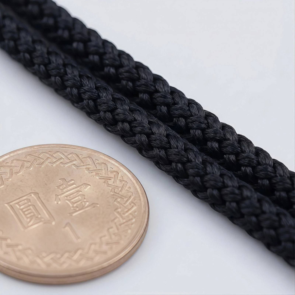 【昱晶閣】黃金吊墜專用手工掛繩 四葉草沙金可調節項鍊繩 玉墜翡翠玉佩掛墜繩-細節圖5