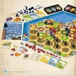 <滿千免運> 正版桌遊 卡坦島騎士擴充劇本 征服者傳奇 Catan Legend of the Conquerors-細節圖2