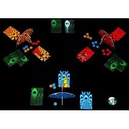 <滿千免運> 正版桌遊 孔雀宴會 Pikoko 繁體中文版-細節圖3