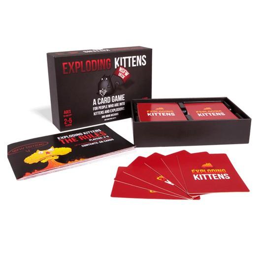 <滿千免運> 正版桌游 爆炸貓 18+禁版 Exploding Kittens NSFW 繁體中文版-細節圖2