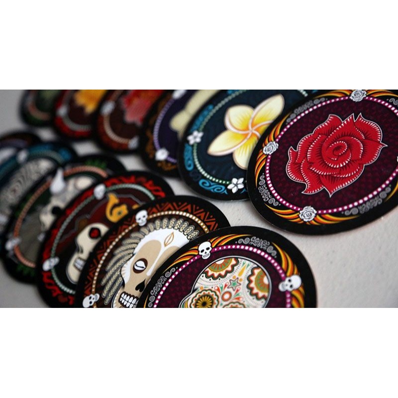 <滿千免運> 正版桌遊 骷髏牌 Skull 繁體中文版-細節圖2