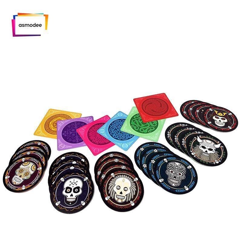 <滿千免運> 正版桌遊 骷髏牌 Skull 繁體中文版-細節圖5