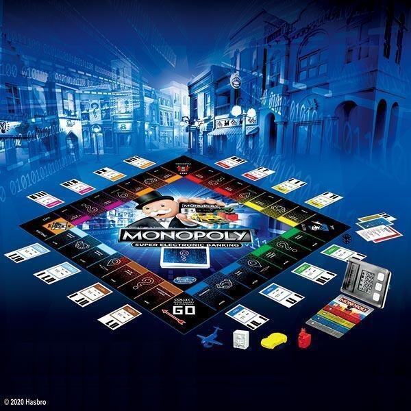 <滿千免運> 正版桌遊 地產大亨超級電子銀行版 MONOPOLY 電子銀行機 刷卡機 大富翁 繁體中文版-細節圖3