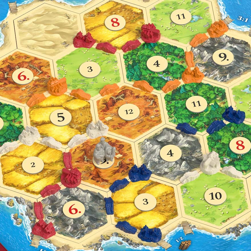 <孩子王桌遊> 滿千免運 正版桌遊 卡坦島 CATAN 繁體中文版-細節圖3