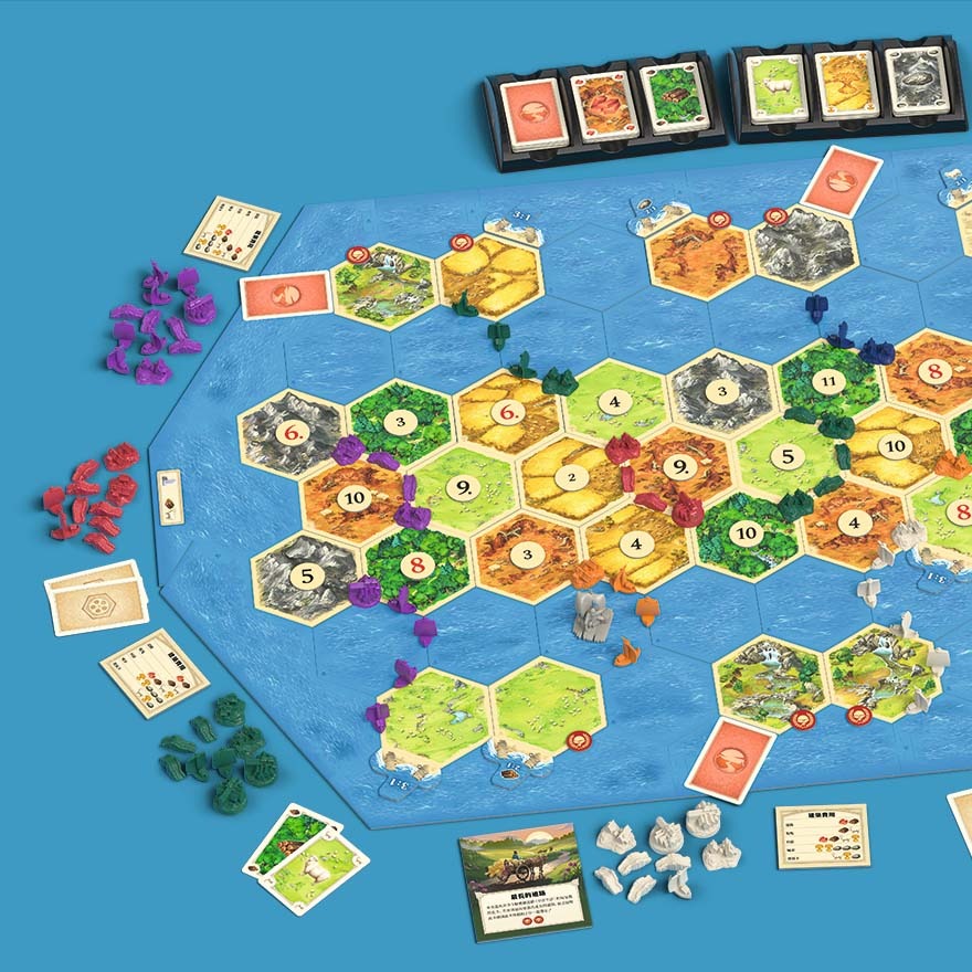 <孩子王桌遊> 滿千免運 正版桌遊 卡坦島 海洋5-6人擴充 CATAN SEAFARERS 5-6 EX. 繁中版-細節圖2