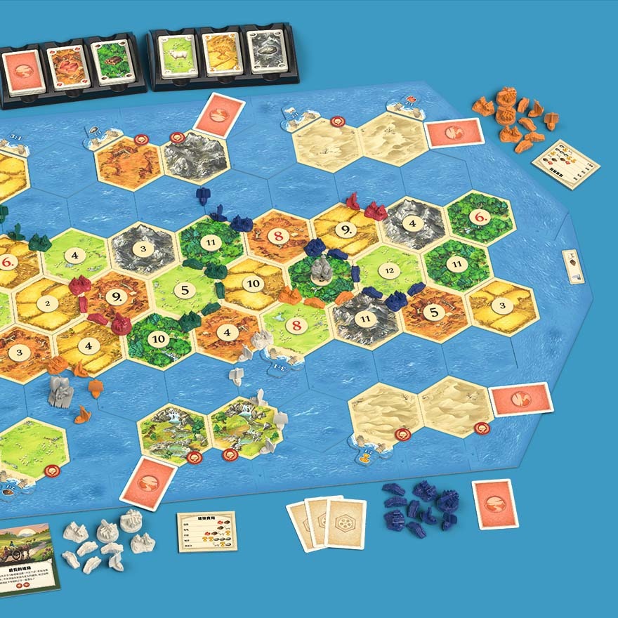 <孩子王桌遊> 滿千免運 正版桌遊 卡坦島 海洋5-6人擴充 CATAN SEAFARERS 5-6 EX. 繁中版-細節圖3