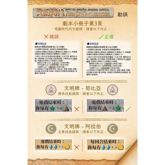 <滿千免運> 正版桌遊 文明時代 Age of Civilization 繁體中文版-細節圖4