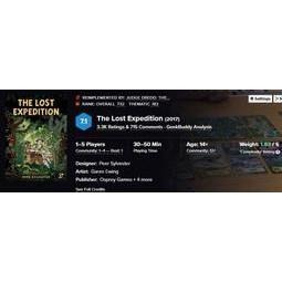 <滿千免運> 正版桌遊 迷失亞馬遜 & 不老泉與新冒險擴充 THE LOST EXPEDITION 繁體中文版-細節圖4