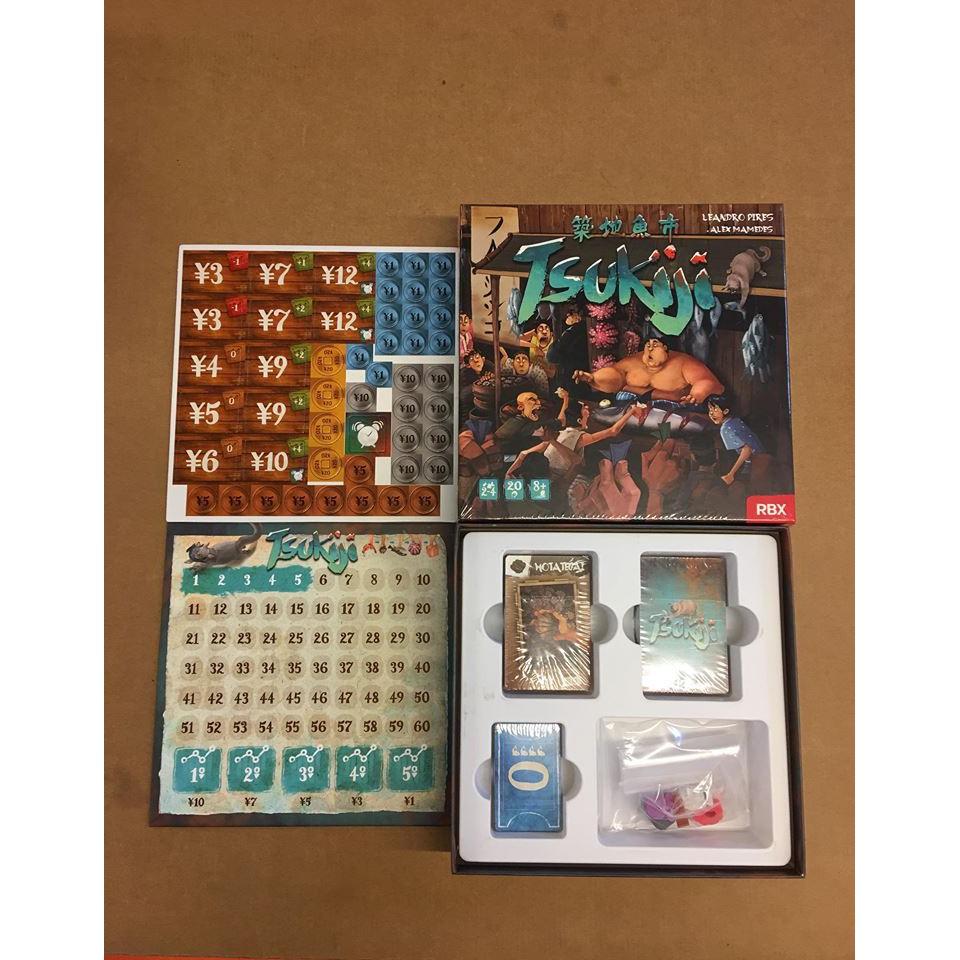 <滿千免運> 正版桌遊 築地魚市 Tsukiji 繁體中文版-細節圖2