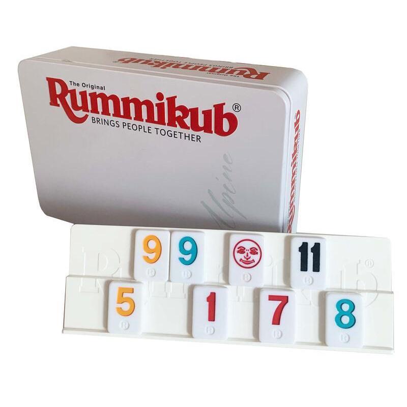 <滿千免運> 正版桌遊 拉密 外出型鐵盒新版 Rummikub 以色列麻將 數字麻將 繁體中文版-細節圖2