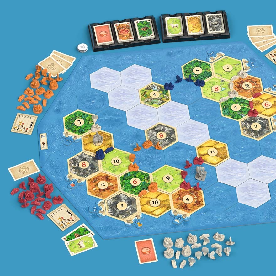 <孩子王桌遊> 滿千免運 正版桌遊 卡坦島 海洋擴充 CATAN SEAFARERS EX. 繁體中文版-細節圖2
