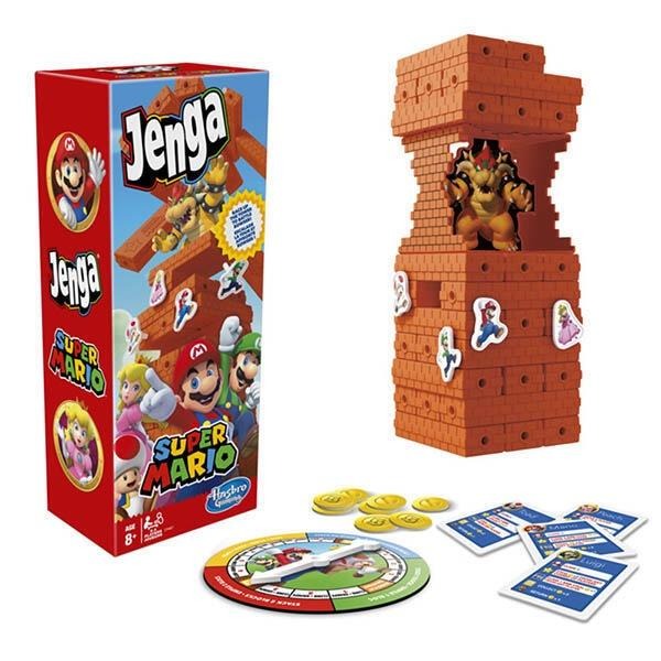 <滿千免運> 正版桌遊 Hasbro 孩之寶 JENGA 層層疊 超級瑪利歐版 疊疊樂 日文版-細節圖6