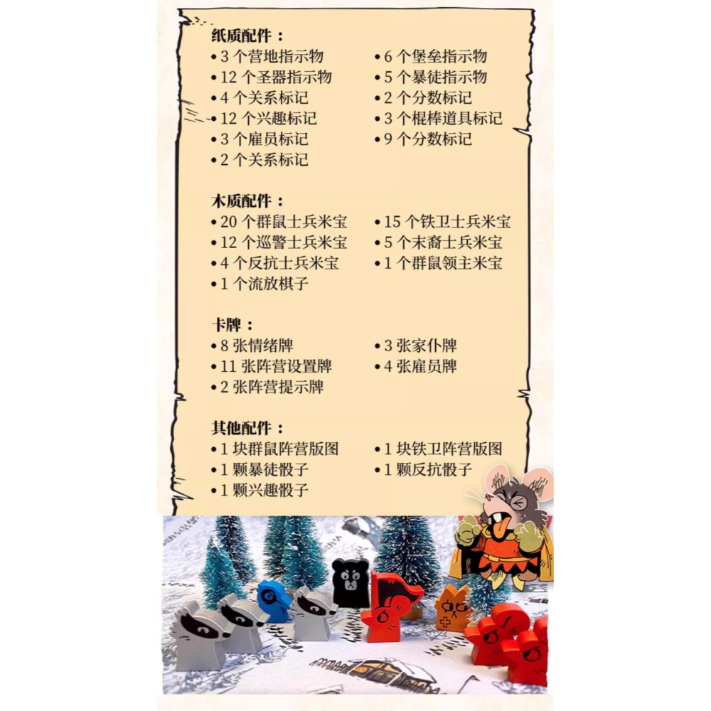 <滿千免運> 正版桌遊 茂林源記：劫掠擴充 Root: The Marauder 繁體中文版-細節圖4