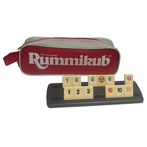 <滿千免運> 正版桌遊 拉密外出型袋裝版 Rummikub Mini Pouch 繁體中文版-細節圖2