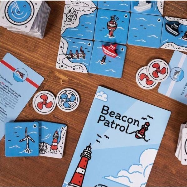 <滿千免運> 正版桌遊 燈塔巡航 Beacon Patrol 繁體中文版-細節圖2
